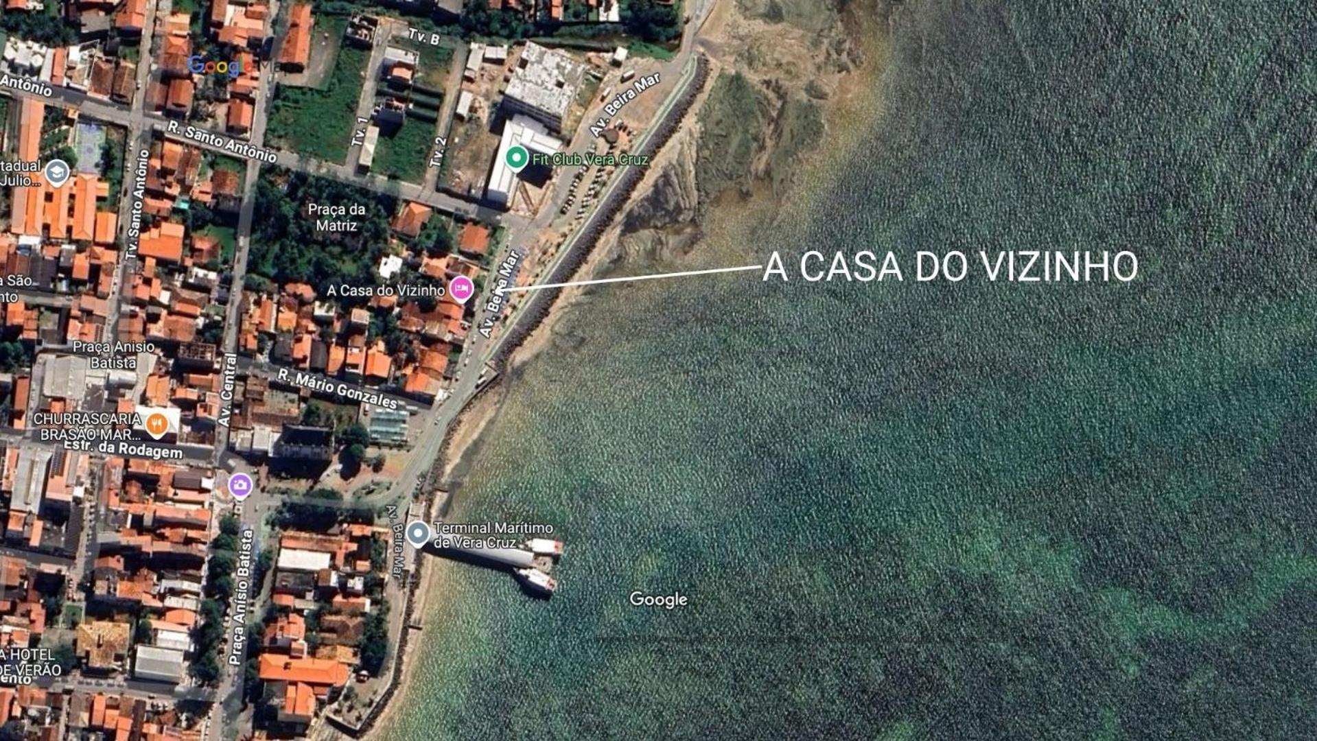 A Casa Do Vizinho Hotel Vera Cruz Eksteriør billede